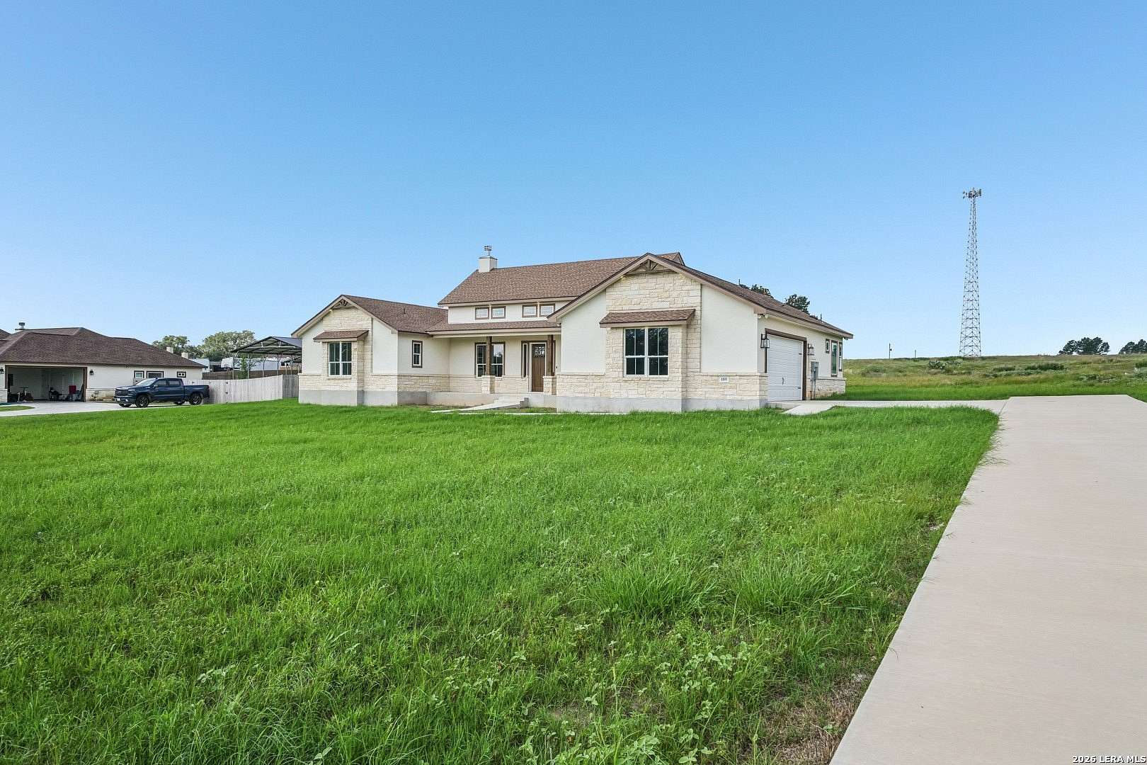 1.72 Acres of Land with Home for Sale in Floresville, Texas