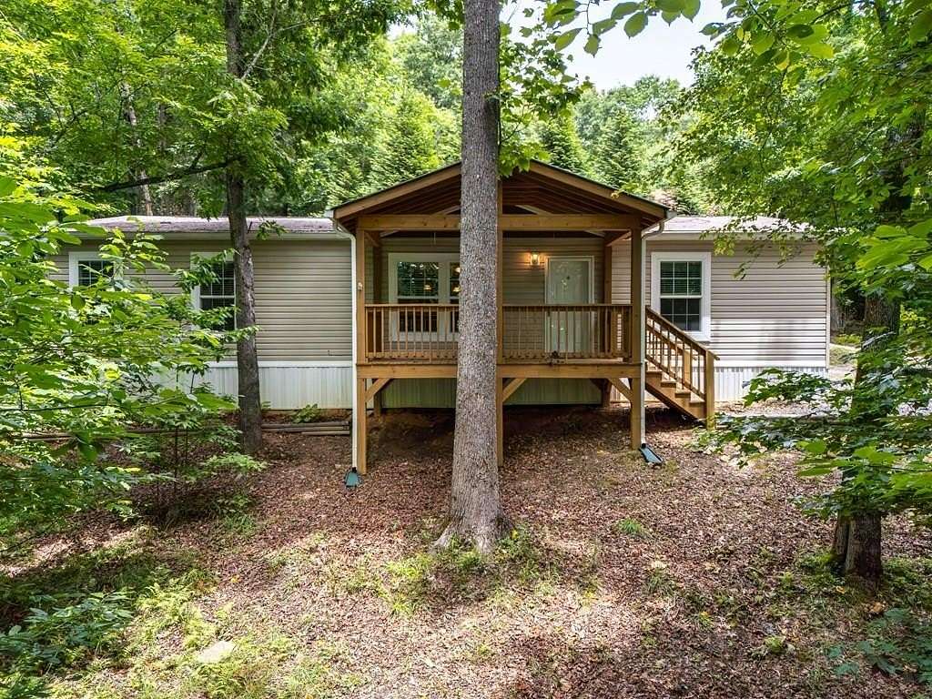 1.5 Acres of Land with Home for Sale in Blairsville, Georgia
