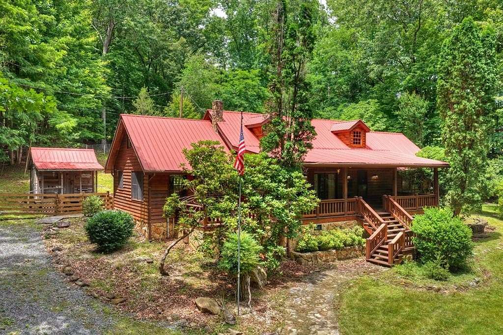 2.19 Acres of Land with Home for Sale in Blue Ridge, Georgia