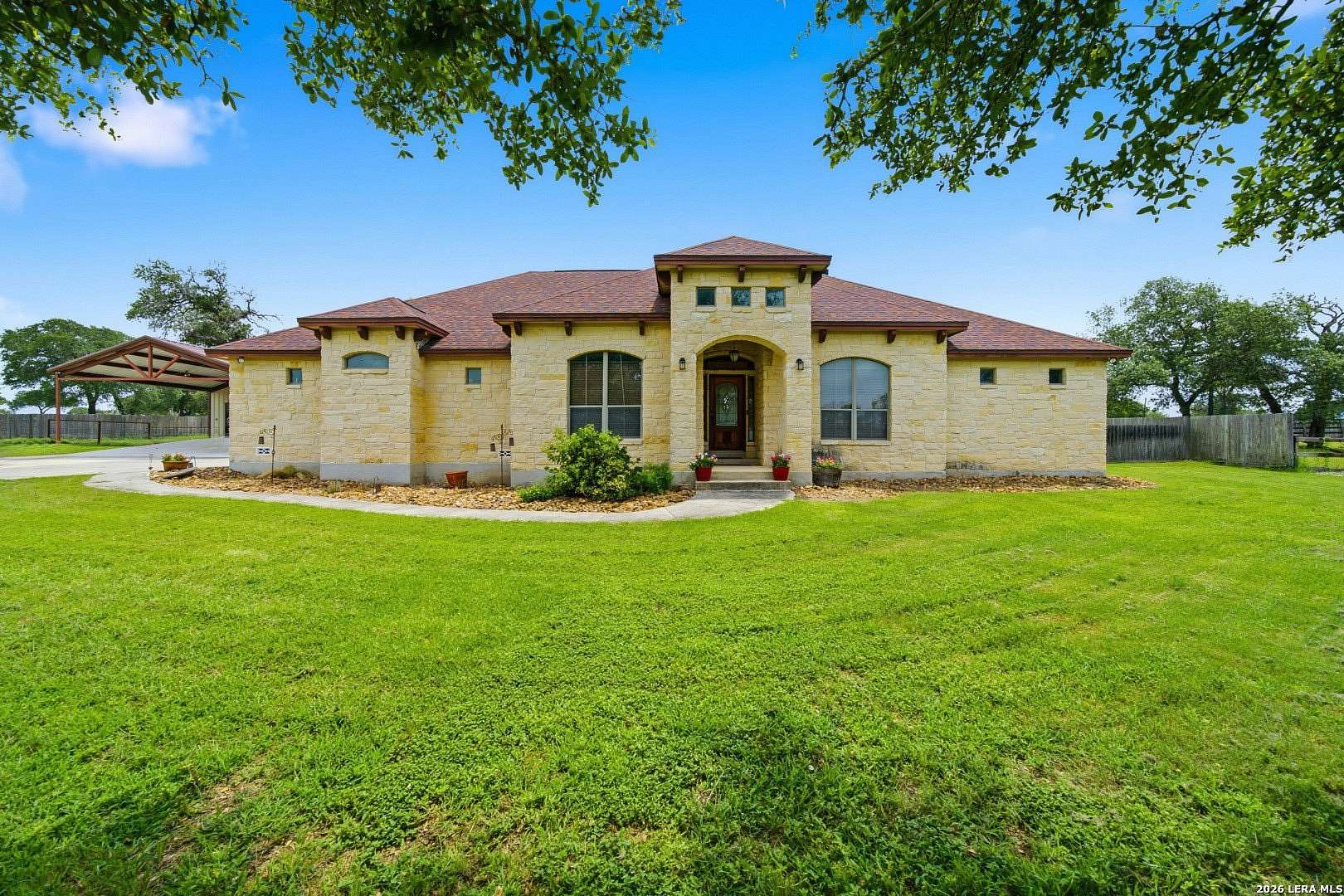1.54 Acres of Land with Home for Sale in La Vernia, Texas
