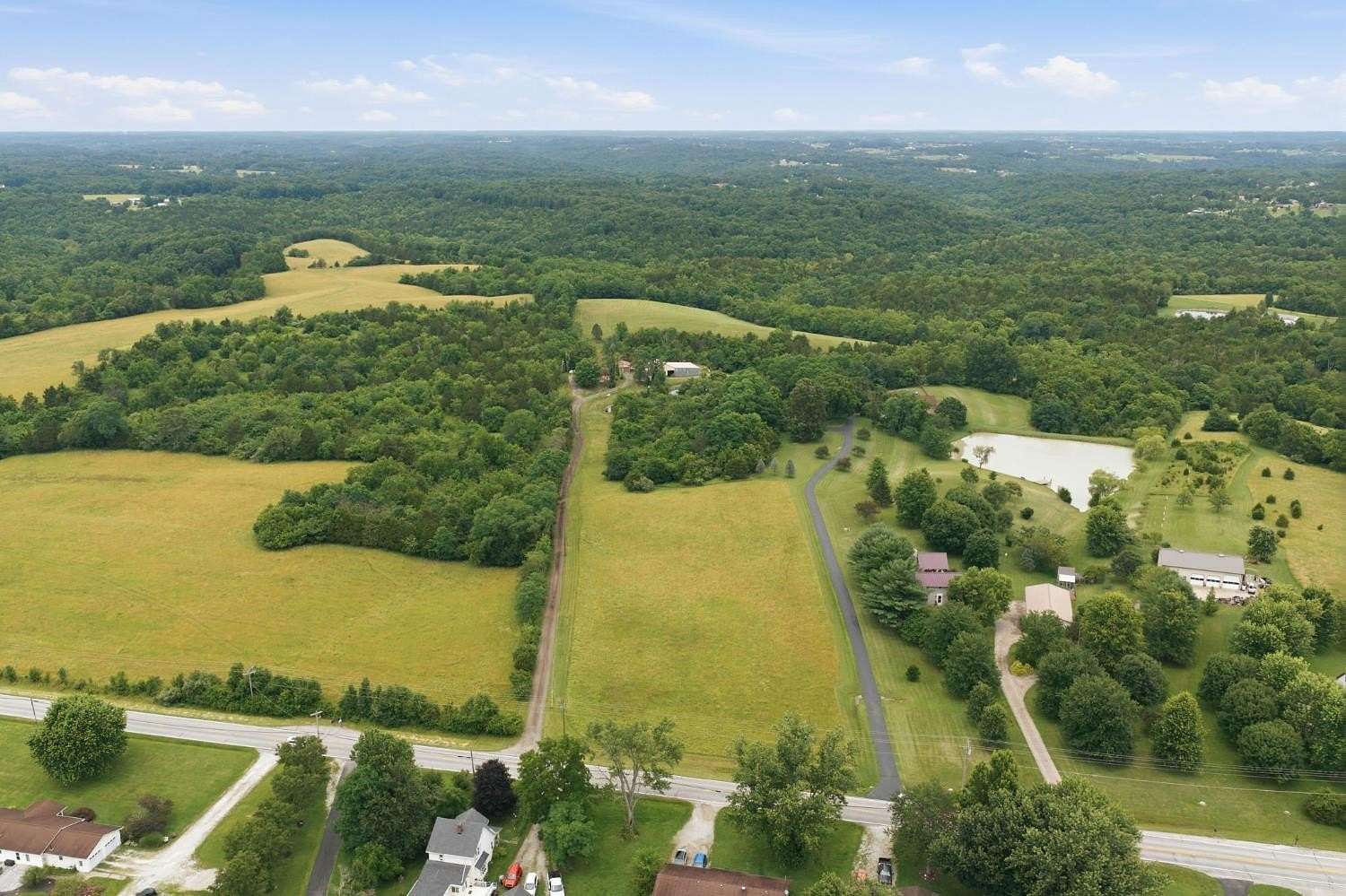 51.5 Acres of Recreational Land with Home for Sale in Aurora, Indiana