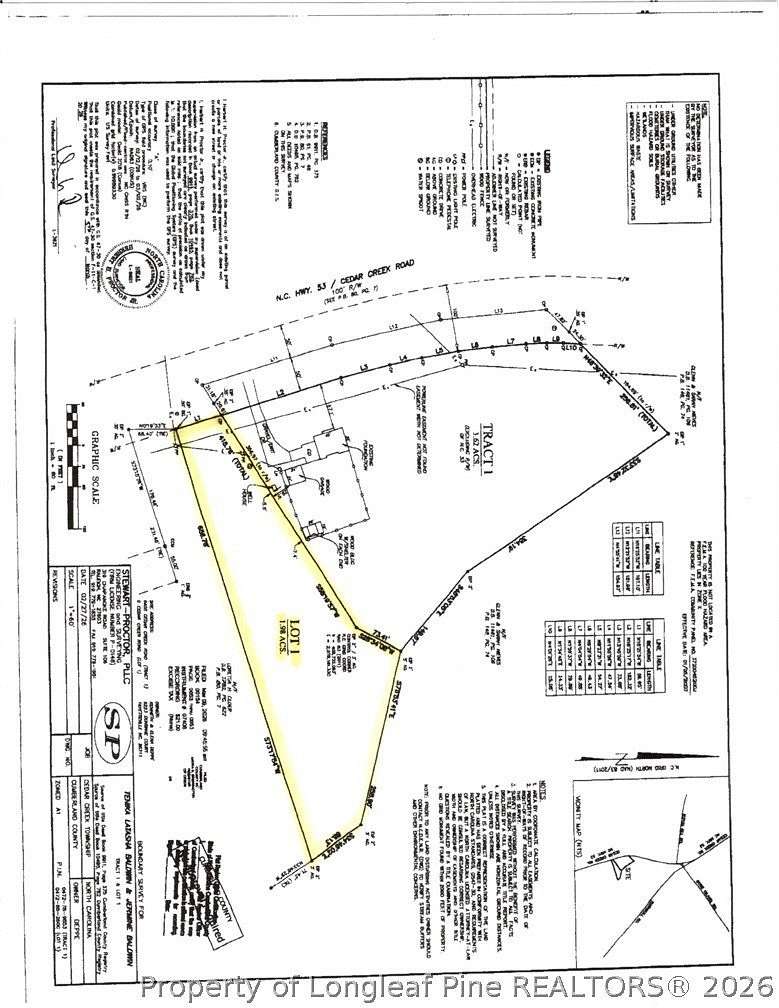 2 Acres of Land for Sale in Fayetteville, North Carolina