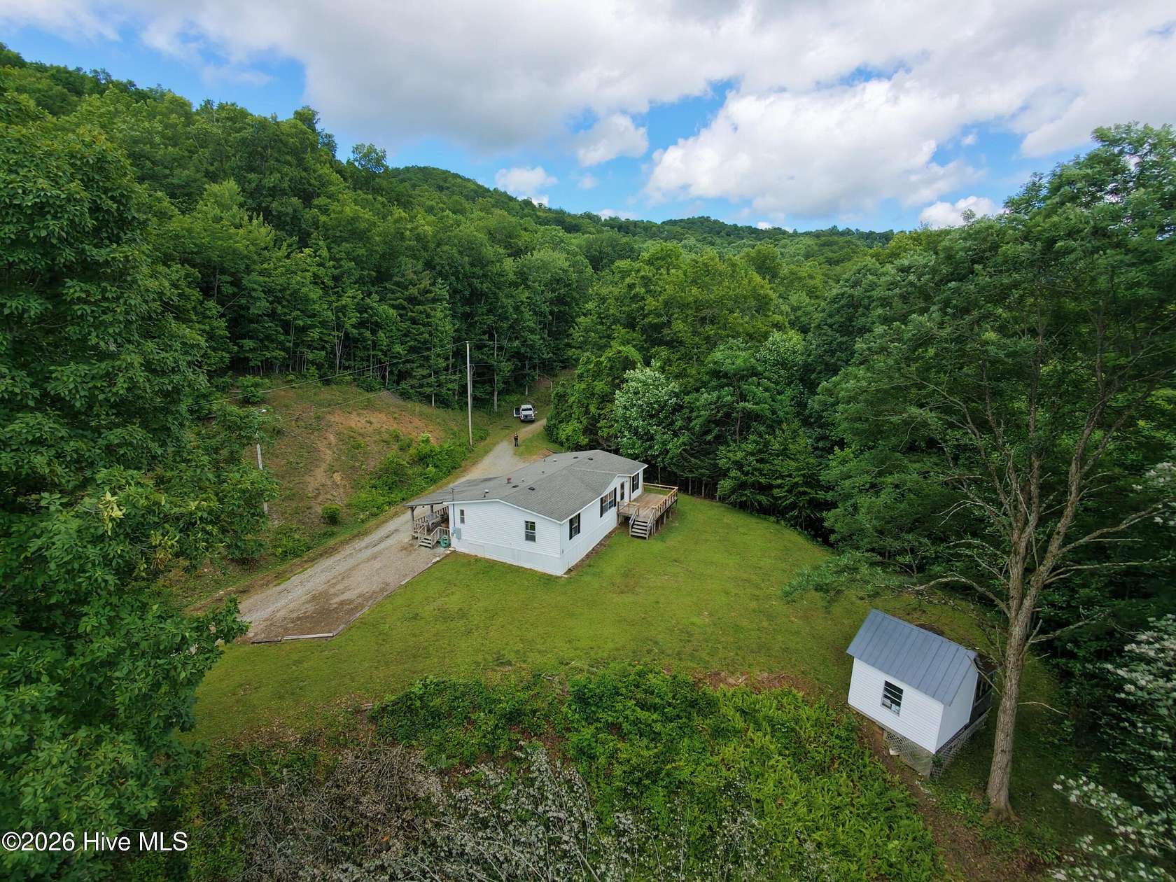 5 Acres of Land with Home for Sale in Topton, North Carolina