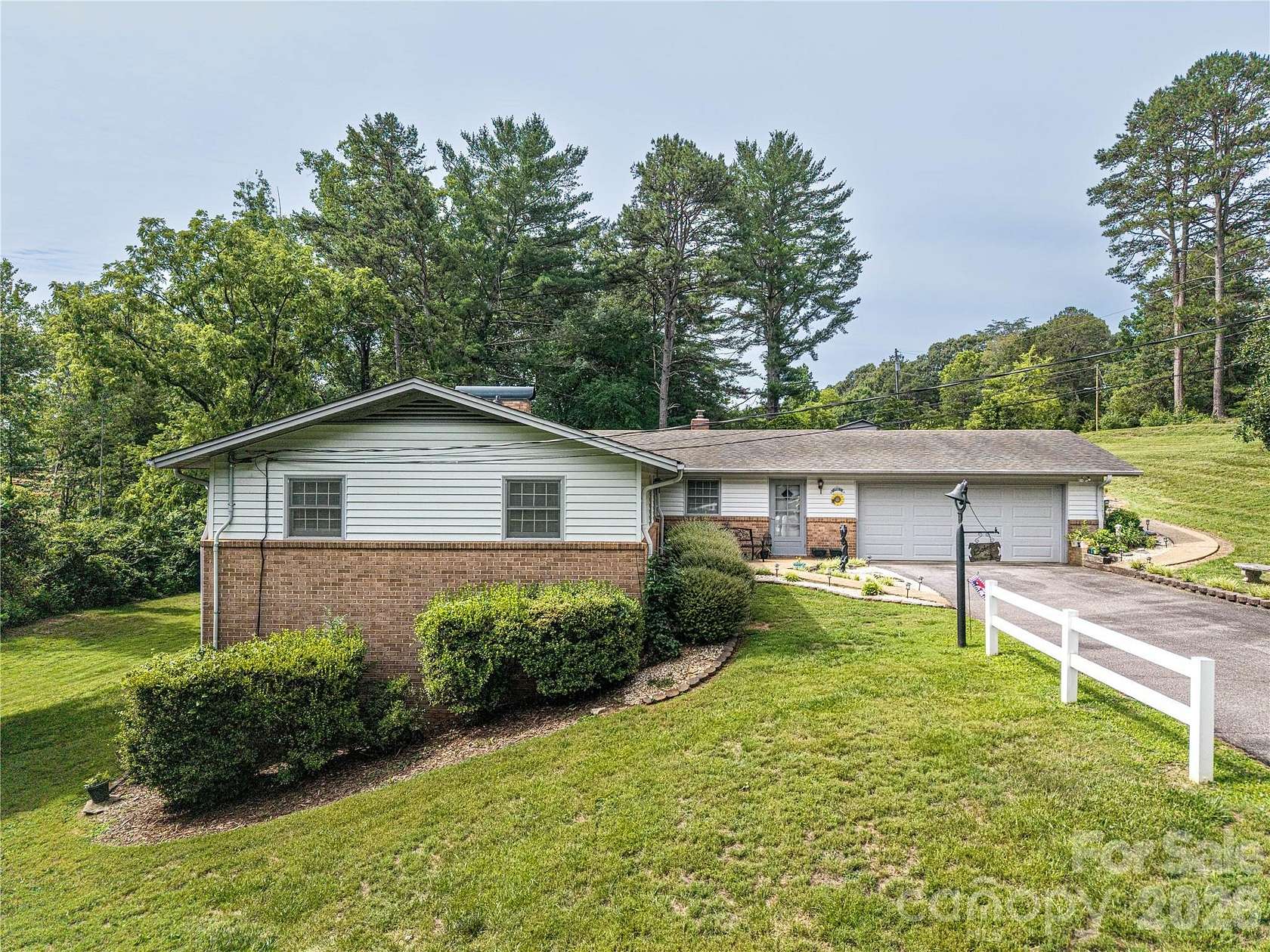 8.27 Acres of Land with Home for Sale in Hickory, North Carolina