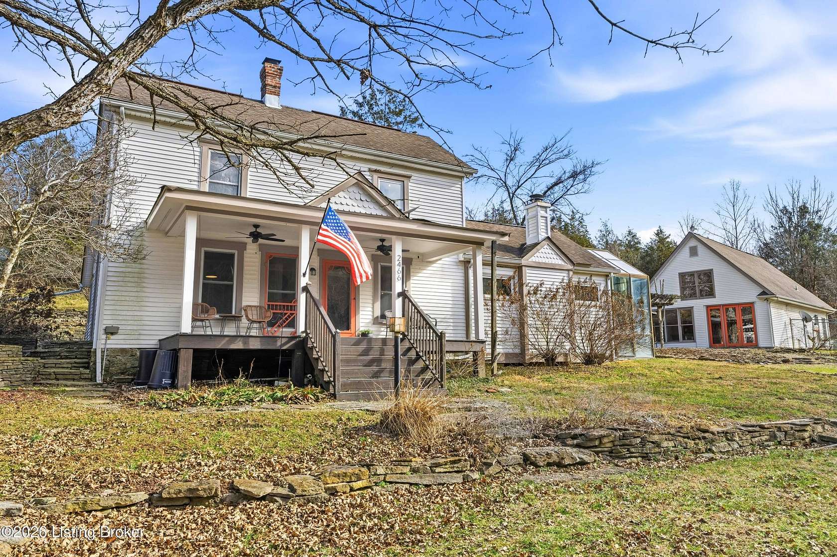 86.4 Acres of Land with Home for Sale in Waddy, Kentucky