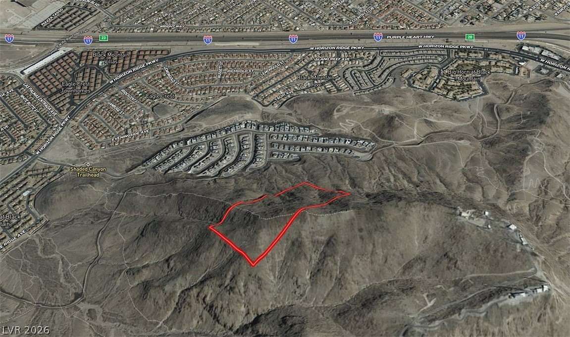 20 Acres of Recreational & Residential Land for Sale in Henderson, Nevada