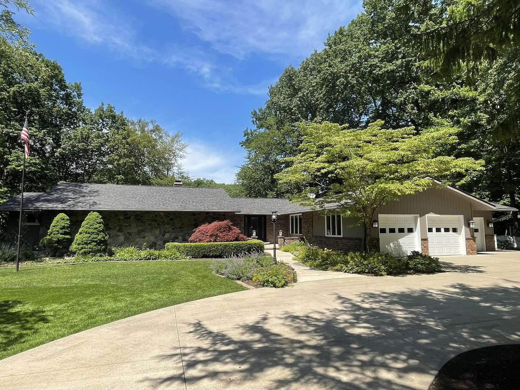 12 Acres of Recreational Land with Home for Sale in Three Oaks, Michigan