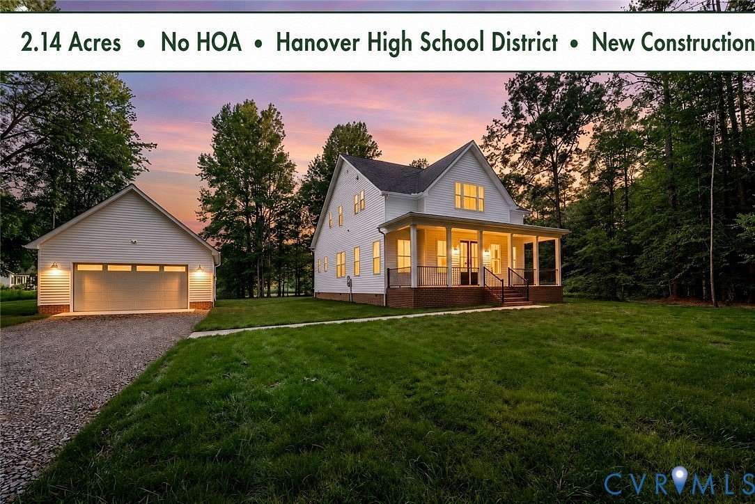 2.14 Acres of Land with Home for Sale in Hanover, Virginia