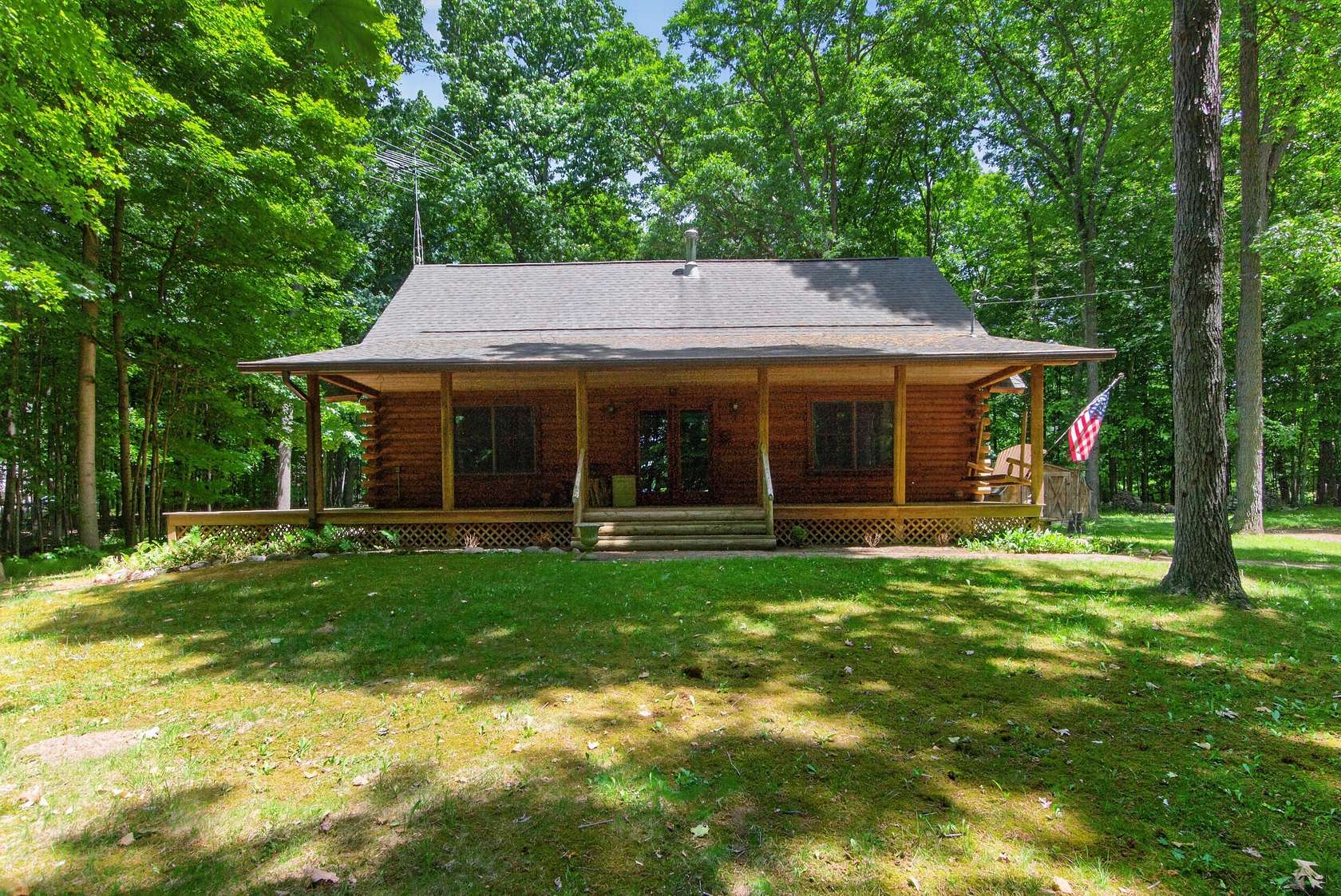 10.3 Acres of Land with Home for Sale in Horton, Michigan