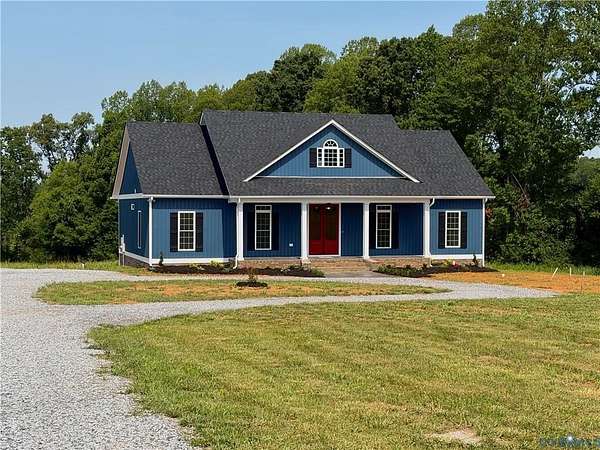 3.9 Acres of Land with Home for Sale in Farmville, Virginia