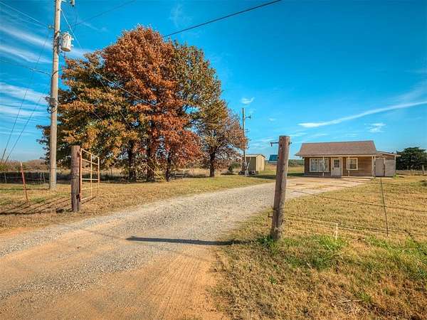 19.5 Acres of Land with Home for Sale in McLoud, Oklahoma