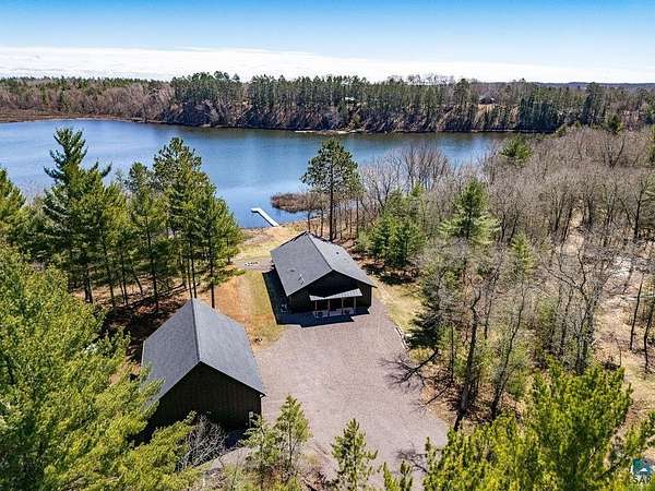 1.59 Acres of Land with Home for Sale in Minong, Wisconsin