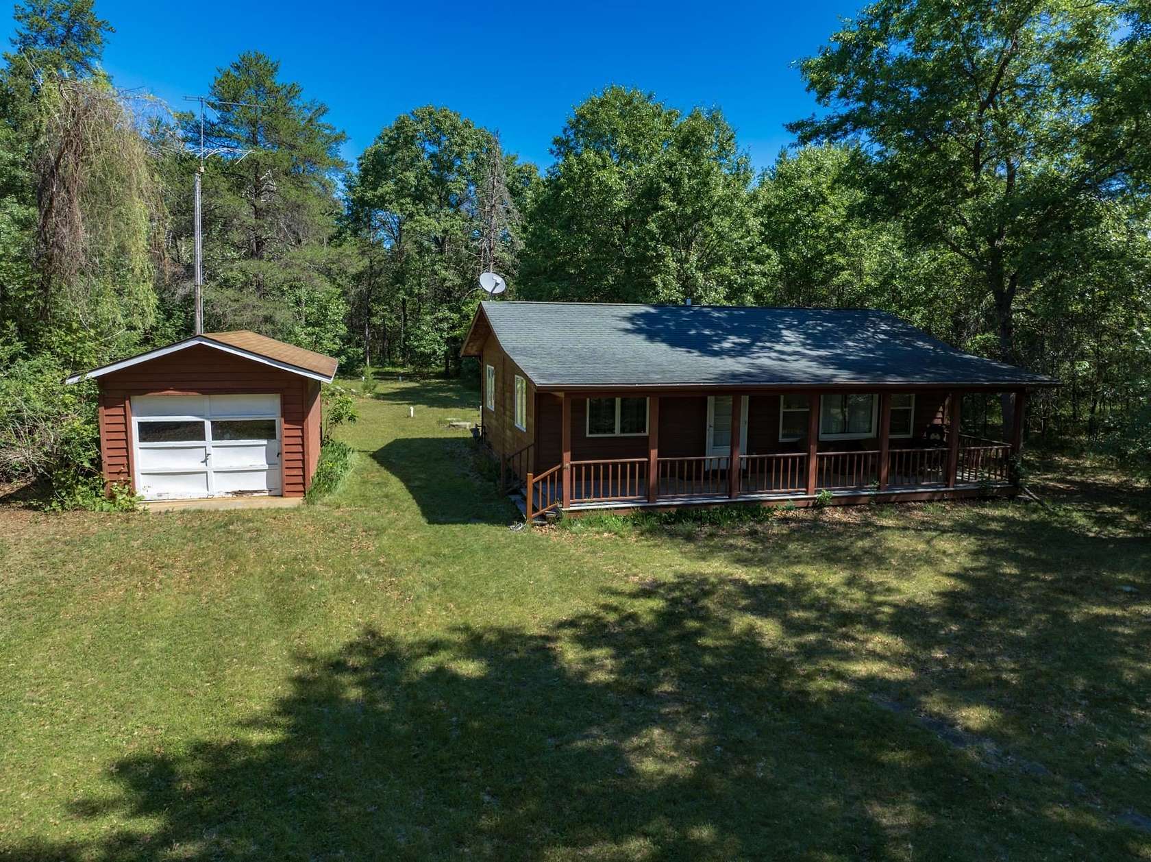 1.75 Acres of Land with Home for Sale in Necedah, Wisconsin
