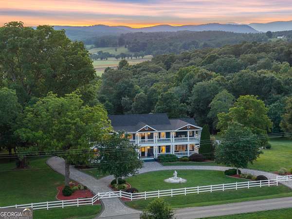 8.56 Acres of Land with Home for Sale in Clarkesville, Georgia