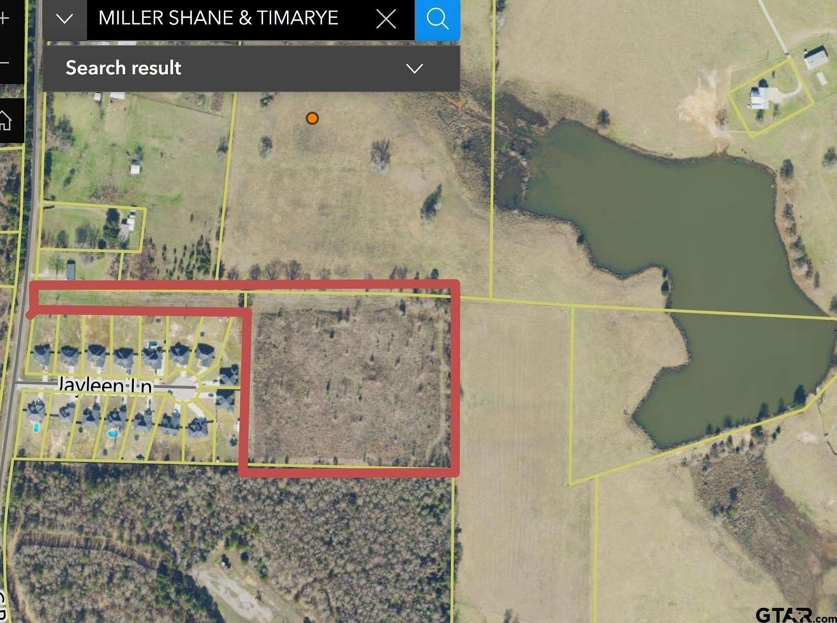 10 Acres of Land for Sale in Tyler, Texas