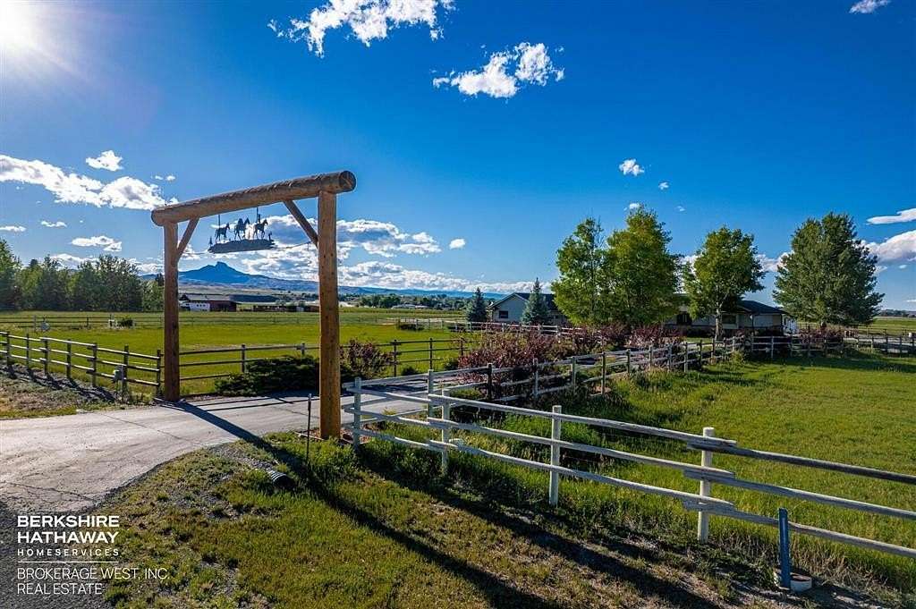 5.1 Acres of Land with Home for Sale in Cody, Wyoming