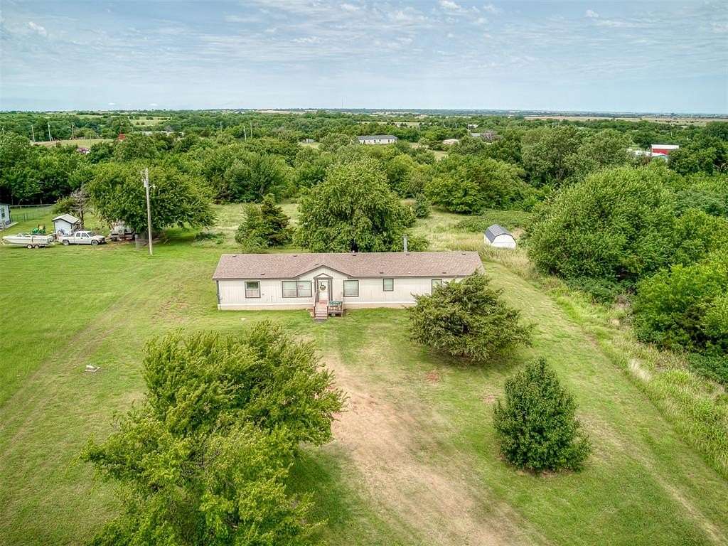 5 Acres of Land with Home for Sale in El Reno, Oklahoma