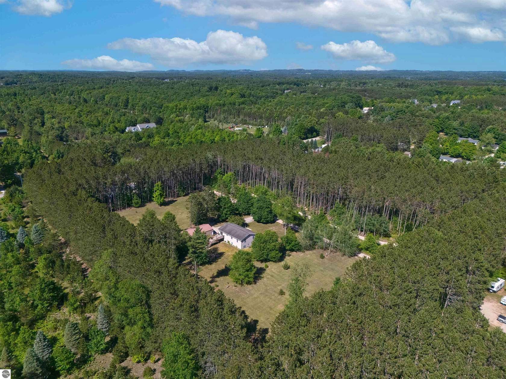 3.62 Acres of Land with Home for Sale in Traverse City, Michigan