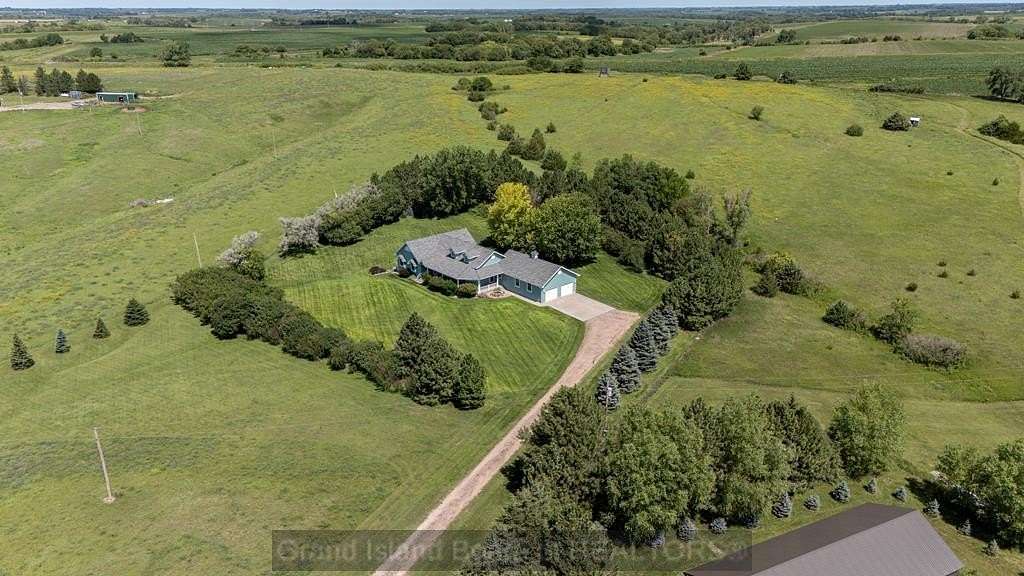 10 Acres of Land with Home for Sale in Dannebrog, Nebraska