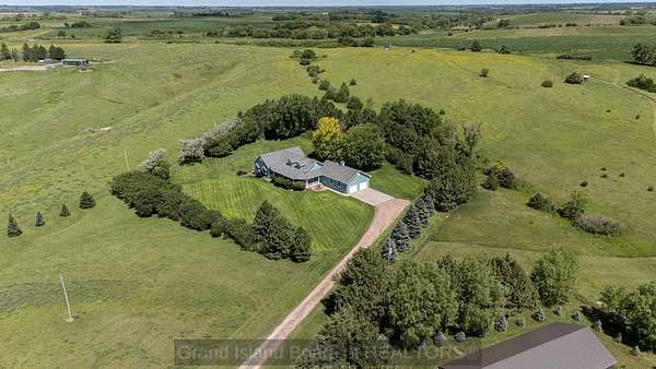 10 Acres of Land with Home for Sale in Dannebrog, Nebraska