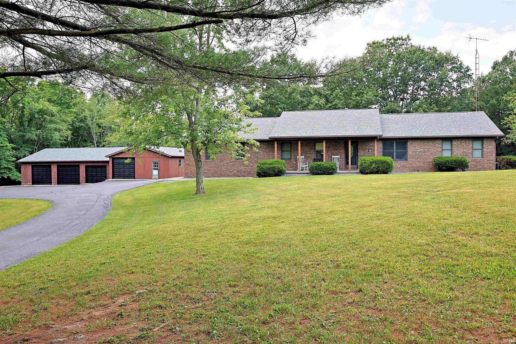 5.54 Acres of Land with Home for Sale in Bedford, Indiana