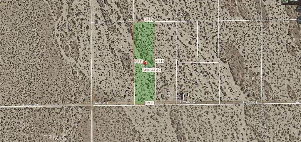 2.6 Acres of Residential Land for Sale in Palmdale, California
