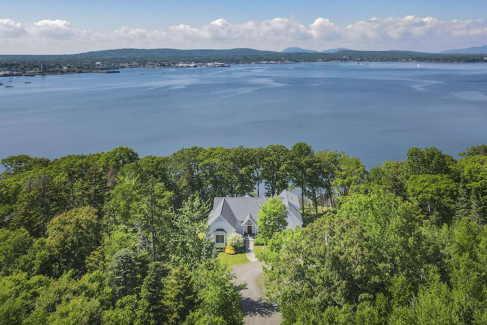 3.53 Acres of Land with Home for Sale in Owls Head, Maine