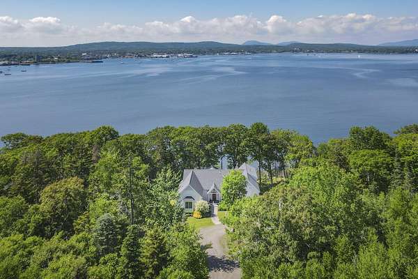 3.53 Acres of Land with Home for Sale in Owls Head, Maine
