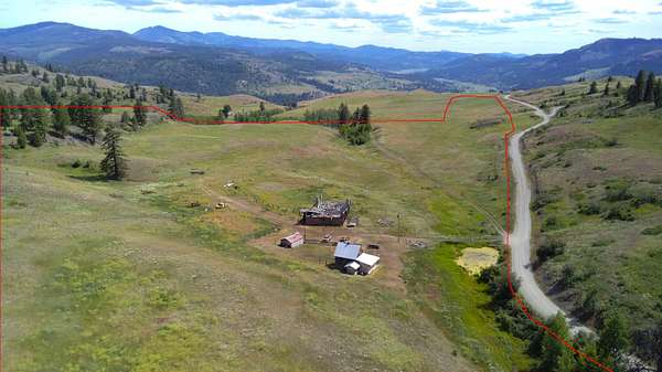 93 Acres of Land with Home for Sale in Curlew, Washington