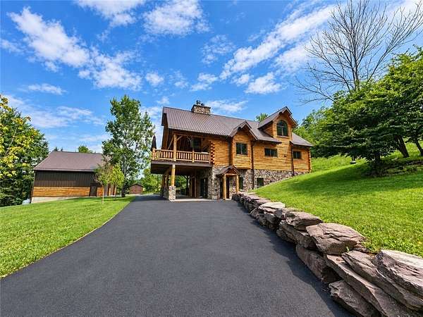 14.9 Acres of Land with Home for Sale in Unadilla, New York