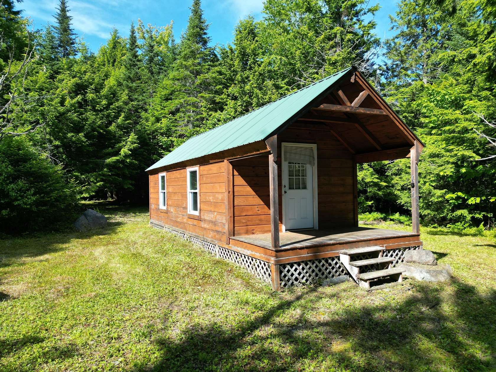 11 Acres of Recreational Land with Home for Sale in Lowell, Maine