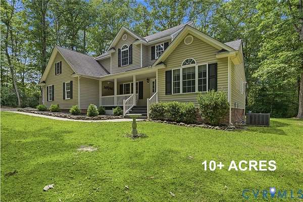 10 Acres of Land with Home for Sale in Mechanicsville, Virginia