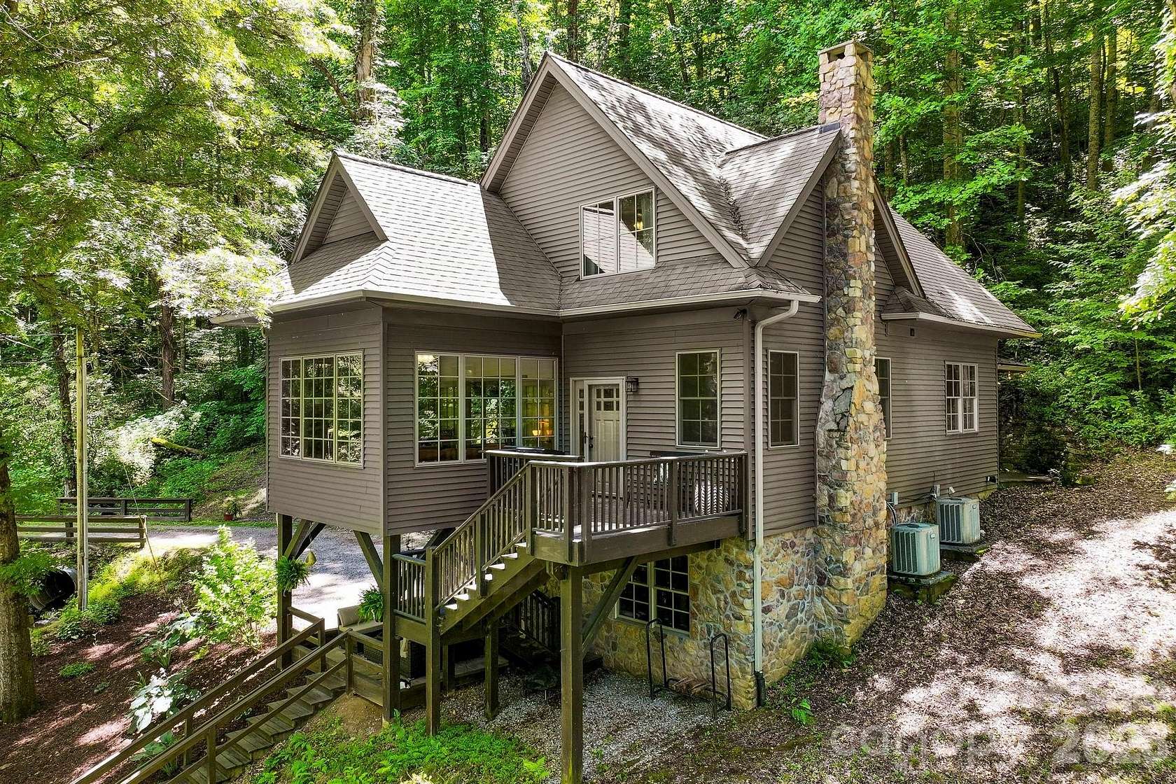 4.77 Acres of Land with Home for Sale in Waynesville, North Carolina