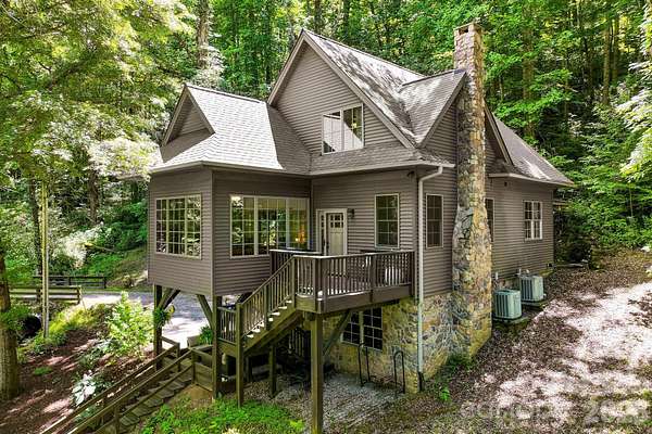4.77 Acres of Land with Home for Sale in Waynesville, North Carolina