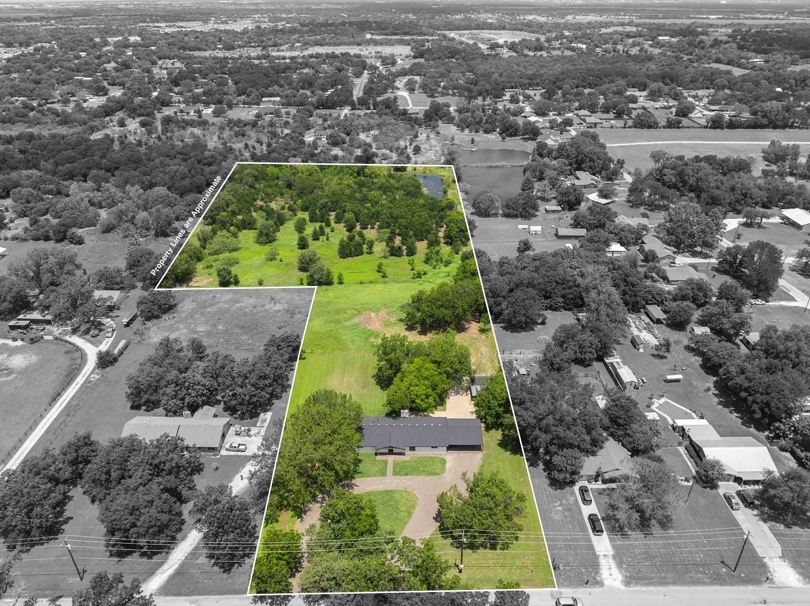 5.6 Acres of Land with Home for Sale in Robinson, Texas