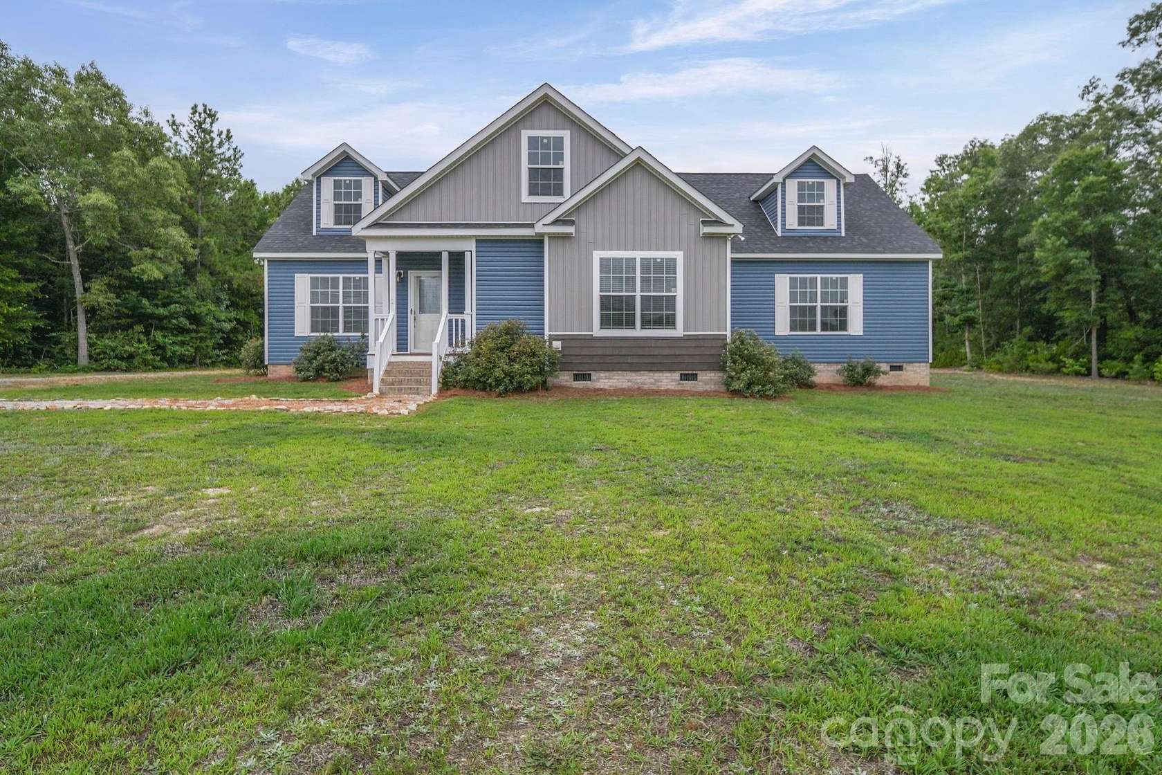 3.66 Acres of Land with Home for Sale in Wingate, North Carolina