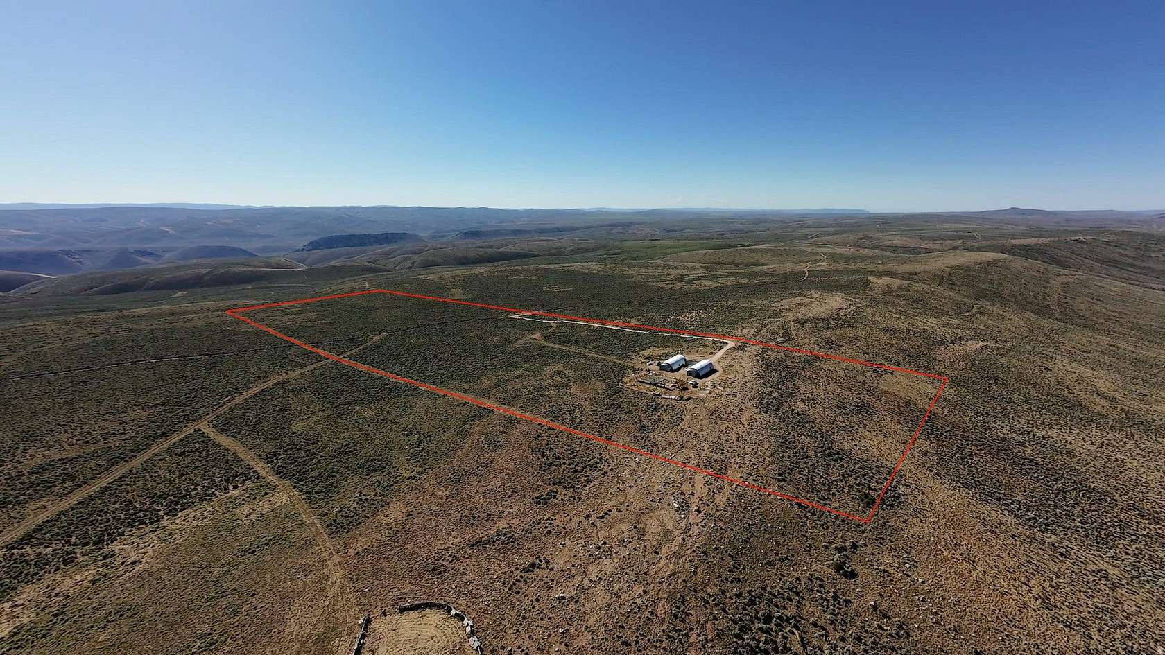 40 Acres of Land with Home for Sale in St. Charles, Idaho