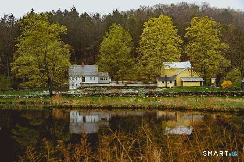 6 Acres of Land with Home for Sale in Franklin, Connecticut