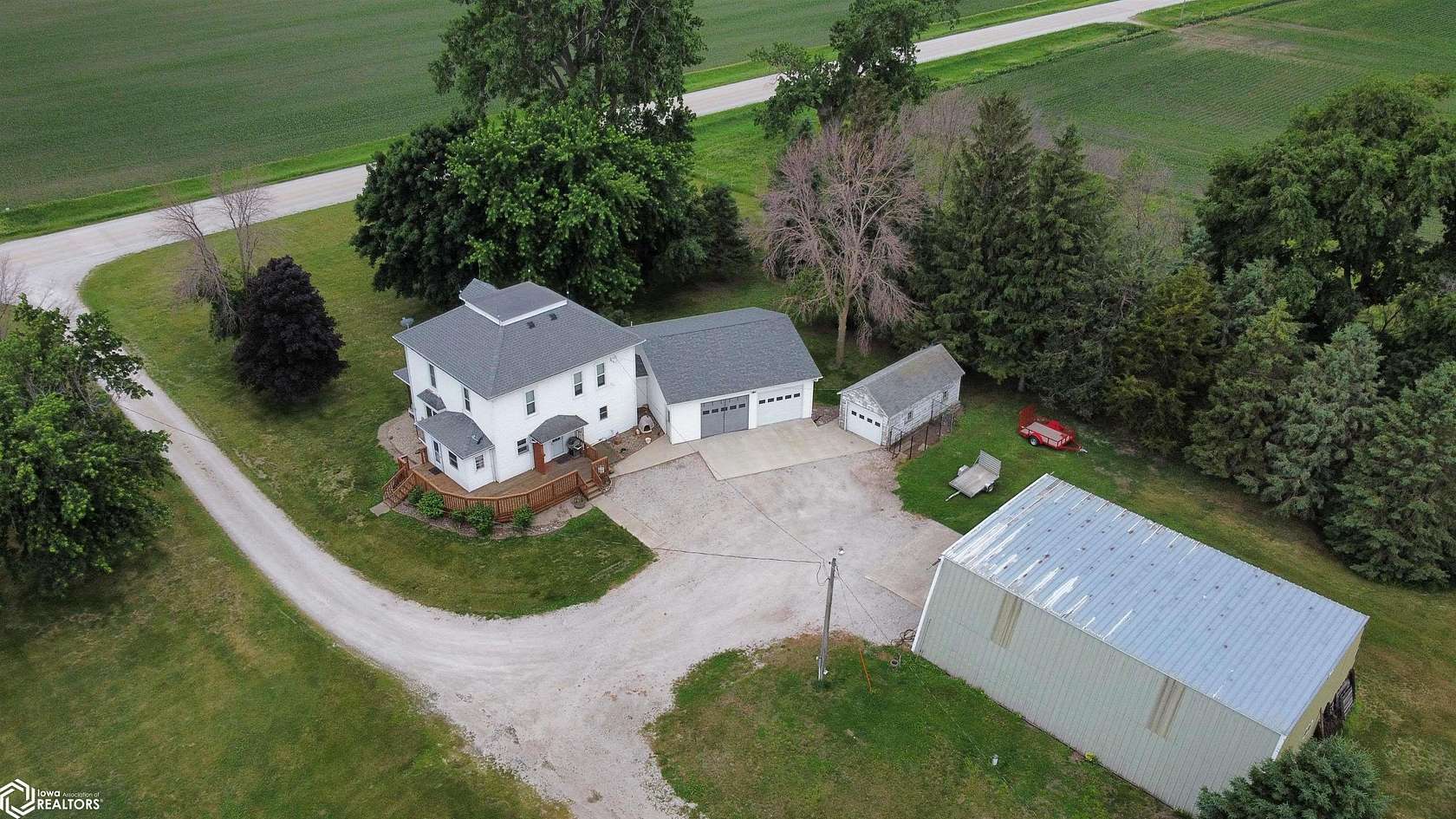 6 Acres of Land with Home for Sale in Renwick, Iowa