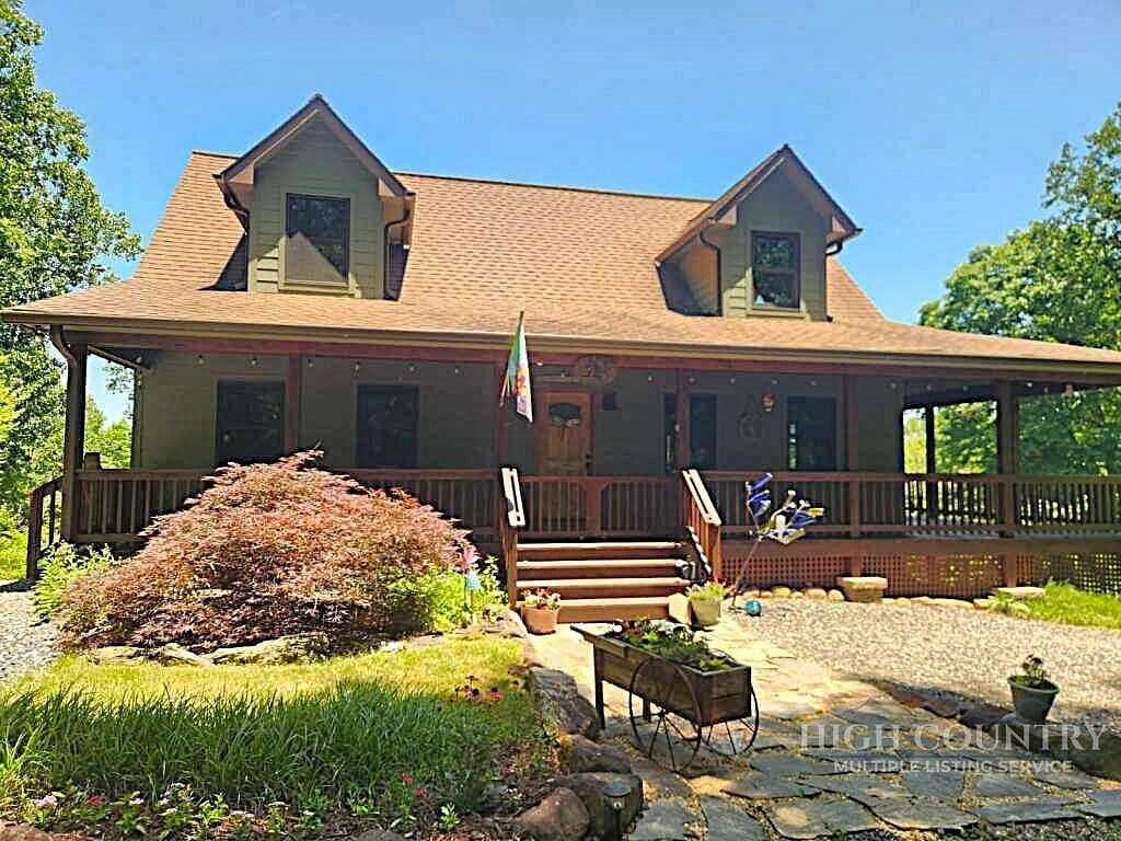 2.47 Acres of Land with Home for Sale in West Jefferson, North Carolina