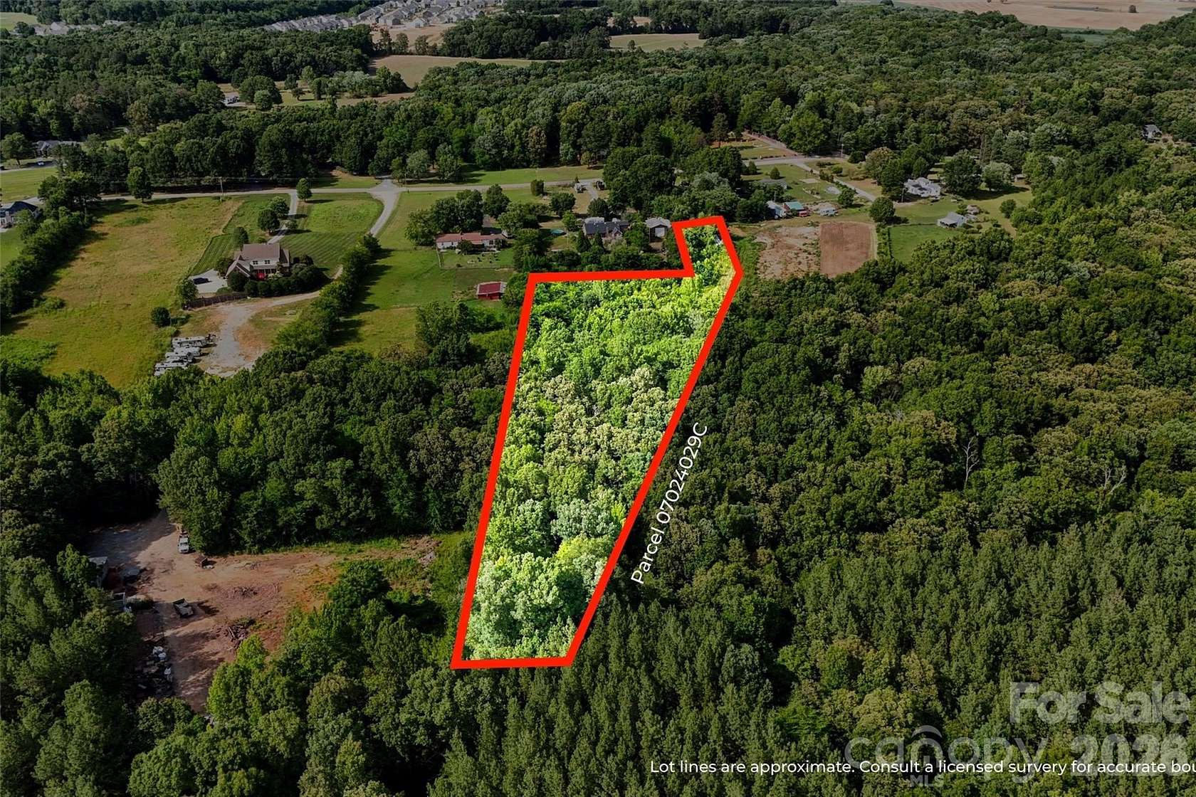 3.9 Acres of Residential Land for Sale in Indian Trail, North Carolina