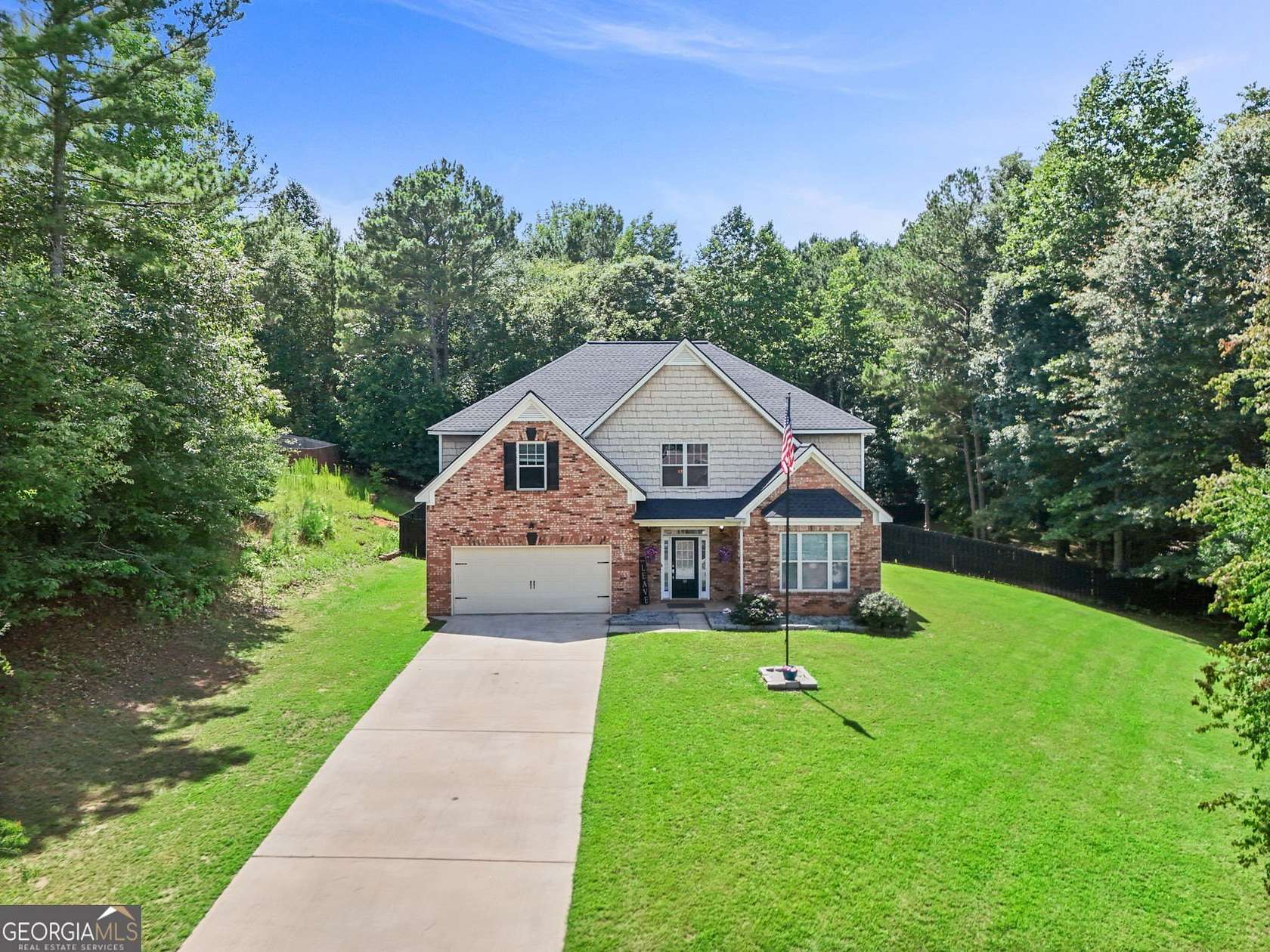 1.5 Acres of Land with Home for Sale in Newnan, Georgia