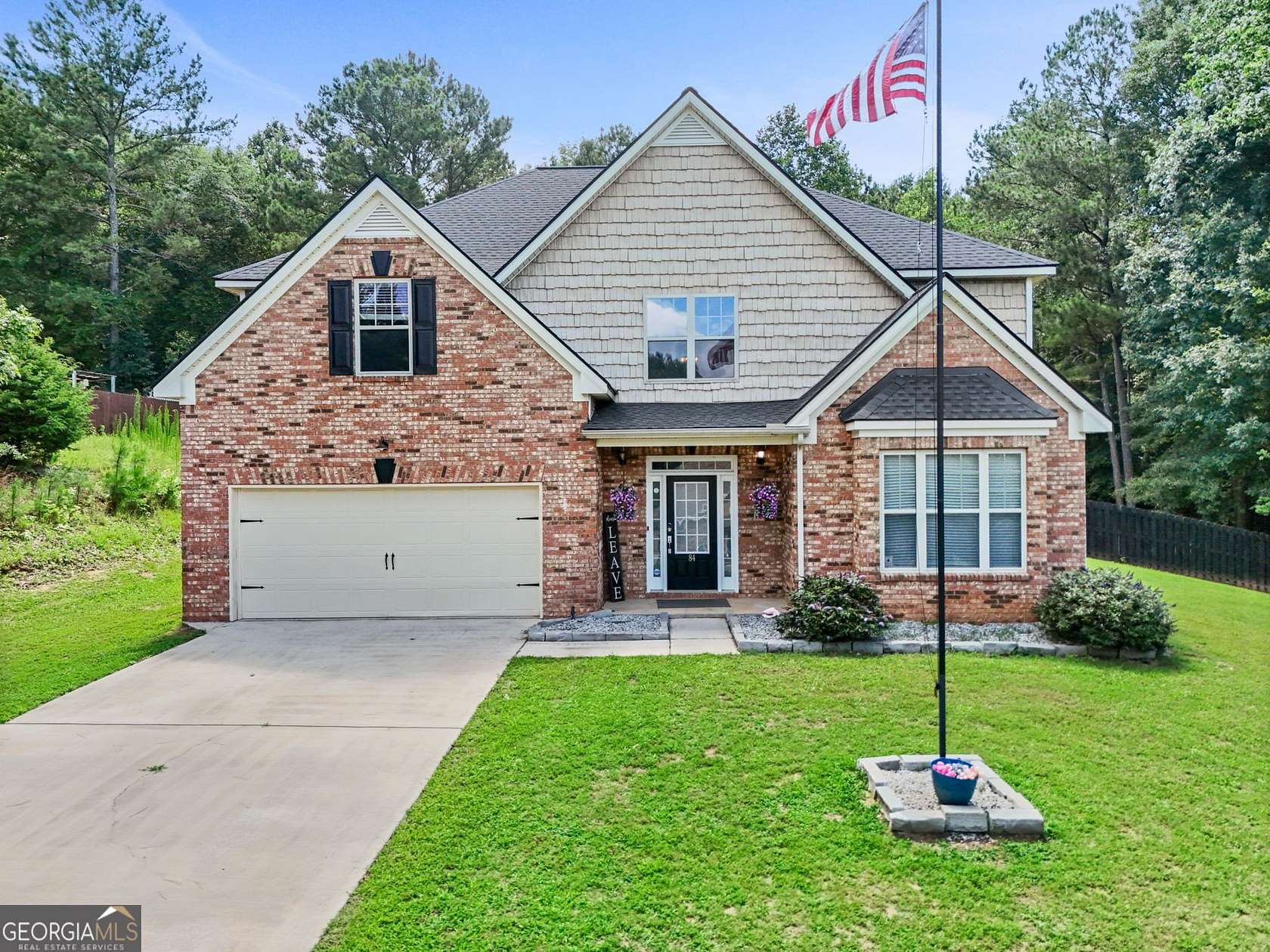 1.5 Acres of Land with Home for Sale in Newnan, Georgia