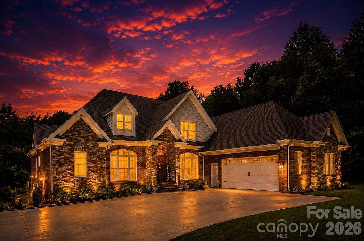 6.16 Acres of Land with Home for Sale in Stanley, North Carolina