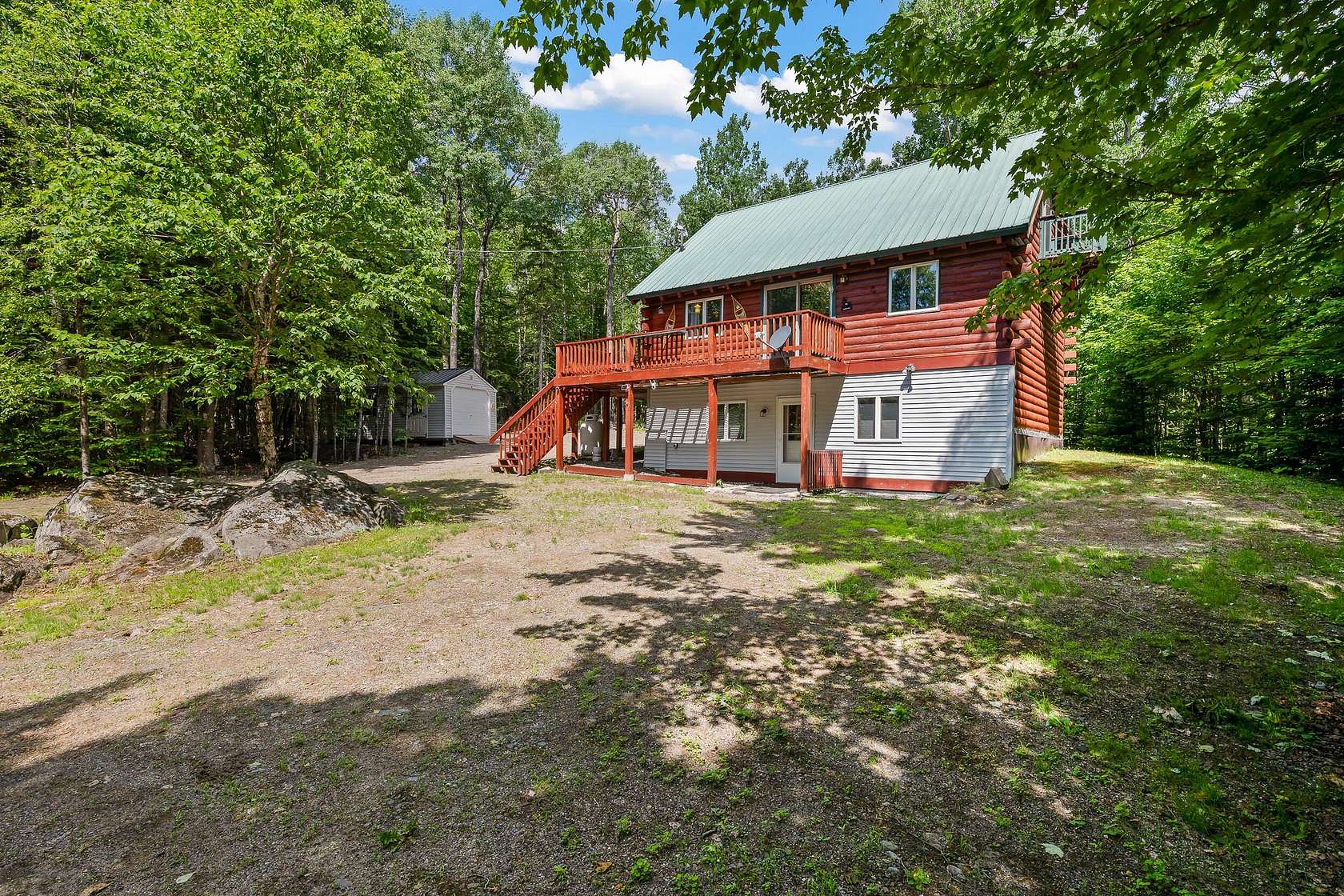 1.5 Acres of Land with Home for Sale in Dallas Plantation, Maine