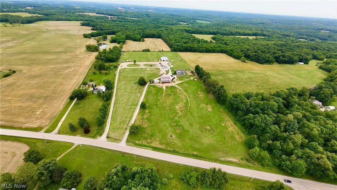 5.3 Acres of Land with Home for Auction in Gambier, Ohio