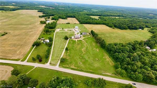 5.3 Acres of Land with Home for Auction in Gambier, Ohio