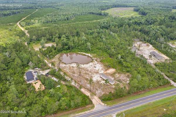 6.75 Acres of Land with Home for Sale in Jesup, Georgia