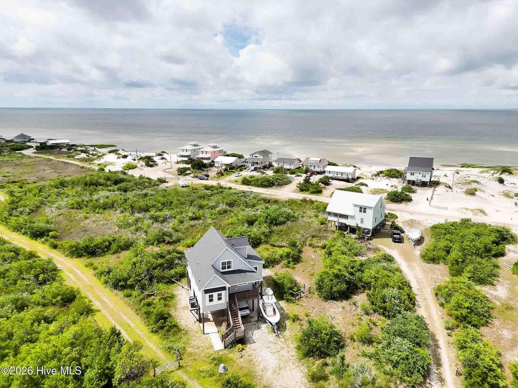 1.56 Acres of Land with Home for Sale in Cedar Island, North Carolina