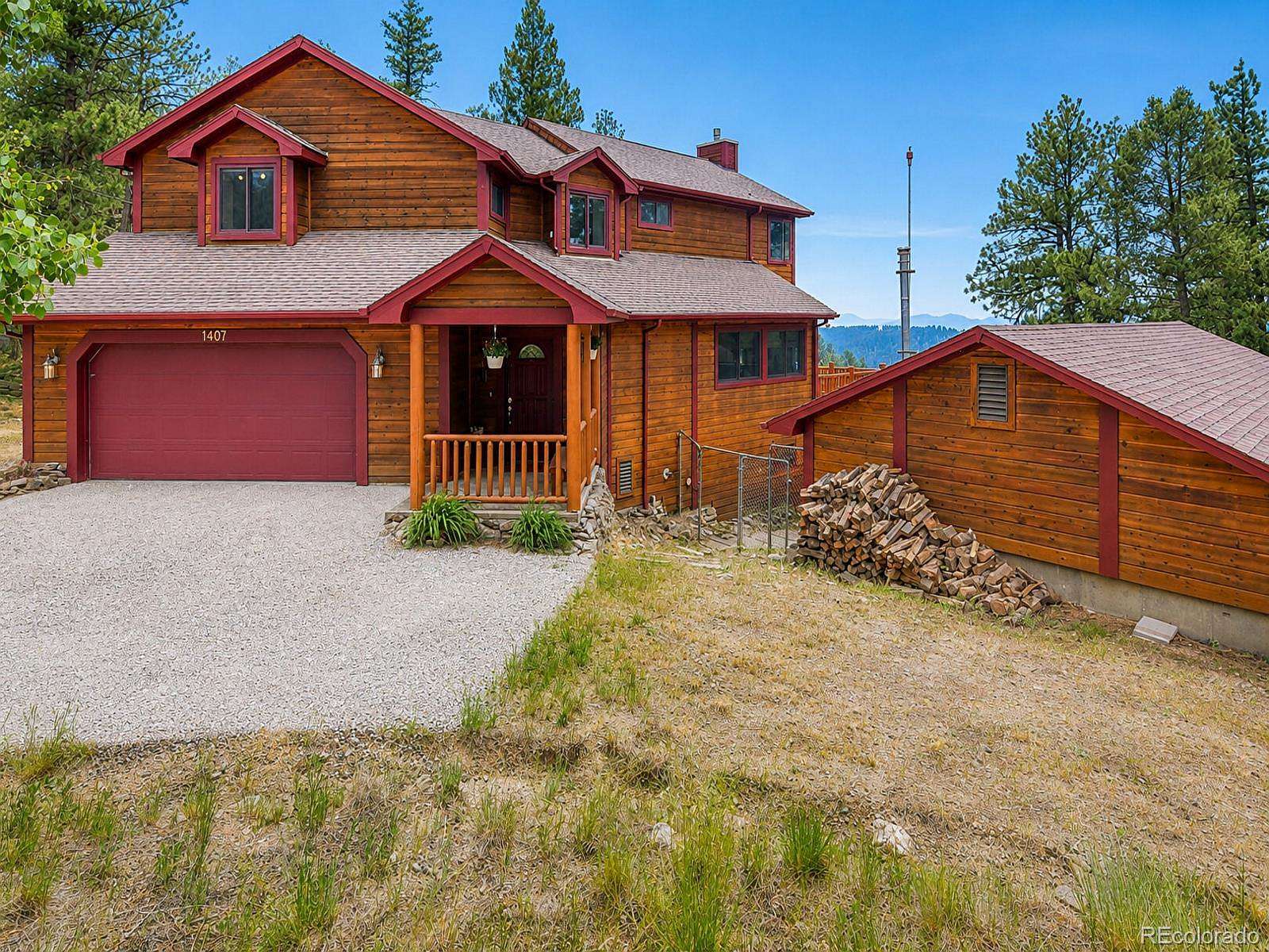 2.6 Acres of Land with Home for Sale in Bailey, Colorado